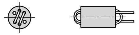 2944666651 Fair-Rite Ferrite Bead, 6 (Dia.) x 10mm (Radial), 600Ω impedance at 100 MHz