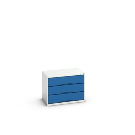 16925103.11 Bott 3 Cabinet, Steel, 600mm x 800mm x 550mm, Blue, Light Grey