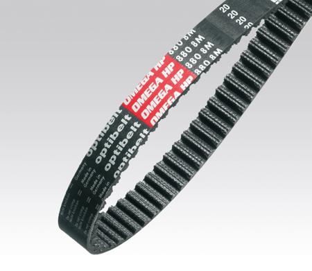 890-5MHP-25 OPTIBELT 890 5MHP 25 Timing Belt, 178 Teeth, 890mm Length, 25mm Width