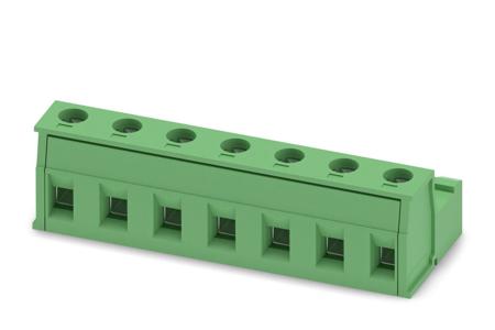1828854 Phoenix Contact, 7.62mm Pitch, GIC 2.5/ 7-ST-7.62, 7 Way, , Pluggable Terminal Block, Inverted Plug, Cable Mount, Screw