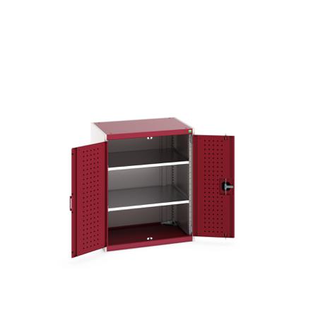 40020111-24V Bott 2 Door Sheet Steel Floor Standing Cupboard, 800 X 650 X 1000mm