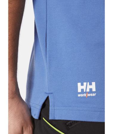 79167_558-3XL Helly Hansen Classic Blue 100% Cotton Polo Shirt, UK- 3XL, EUR- 3XL