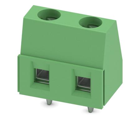 1717020 Phoenix Contact GMKDS 1.5/ 2 Series PCB Terminal Block, 2-Contact, 7.5mm Pitch, Through Hole Mount, 1-Row, Screw