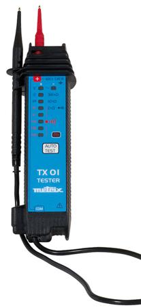 TX0001-Z Chauvin Arnoux TX 01, LED Voltage tester, 690V ac/dc, Continuity Check, Battery Powered, CAT III 600V With RS