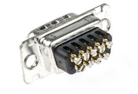 L717D-E09P-ST Amphenol Communications Solutions 9 Way Cable Mount D-sub Connector Plug, 2.74mm Pitch