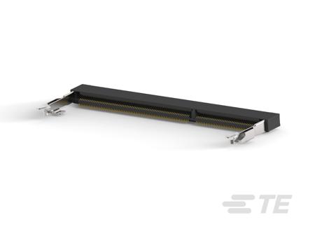 2013022-1 TE Connectivity 0.6mm Pitch 204 Way, Right Angle Board Mount Mount DDR3 DIMM Socket ,1.5 V ,500mA