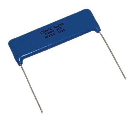 SM104035006FE Arcol Ohmite Slim Mox Series Radial Fixed Resistor 500MΩ ±1% 1.5W ±100 ppm/°C, ±25 ppm/°C