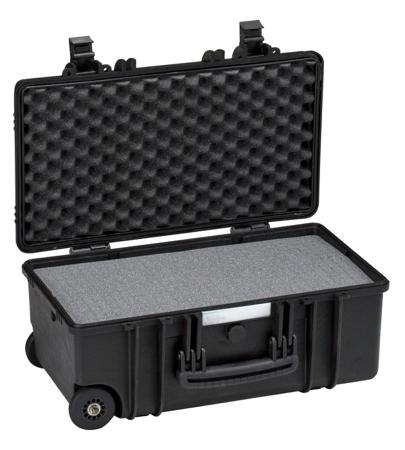 5122.B Explorer Cases 5122 Waterproof Polymer Transit Case With Wheels, 546 x 347 x 247mm