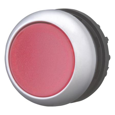 78639212-M22-DL-R-M22-A-M22-LED230-R Eaton Round Illuminated Red Push Button Head - Momentary, M22 Series, 22mm Cutout, Round