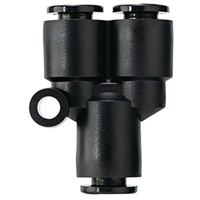 KAU06-00 SMC KA Series Union Y, 6 mm to 6 mm, Tube-to-Tube Connection Style,