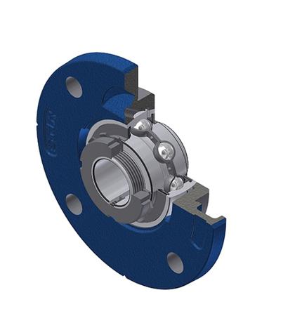 UKFCE209H SNR 4 Hole Cylindrical,  40 mm ID