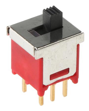 429-509 PCB Slide Switch DPDT On-On 400 mA @ 20 V Slide