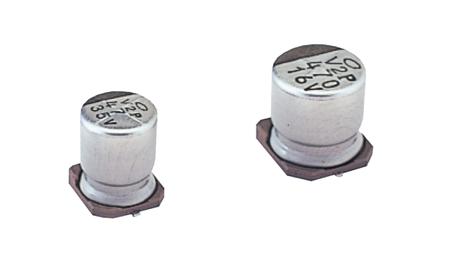UUX2G4R7MNL1GS Nichicon 4.7μF Aluminium Electrolytic Capacitor 400V dc, Surface Mount -