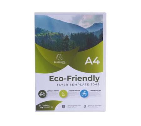 58320E Recycled Cut Flush Folders A4 Pack 100