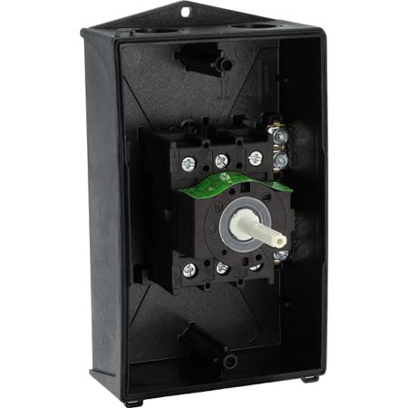 227868-P1-32-I2H-SVB Eaton 3 Pole Non-Fused Switch Disconnector - 32A Maximum Current, 15kW Power Rating, IP65