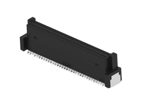 294031-E ERNI ERNI MicroCon Series Vertical Surface Mount PCB Socket, 68-Contact, 2-Row, 0.8mm Pitch, Surface Mount Termination