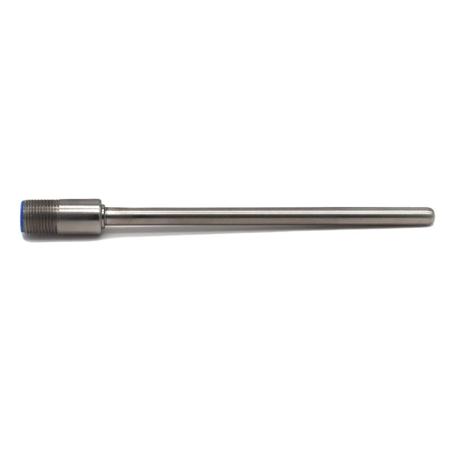 PLMC12-1-200 Prosensor PT100 Temperature Probe, 6mm Dia, 200mm Long, 3 Wire, M12, Class A +250°C Max