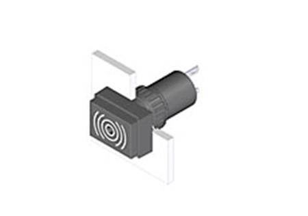 31-801.002 EAO 31 Series Panel Mount Buzzer, 10 → 26 V ac/dc, DC