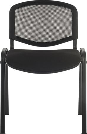 625-817 RS PRO Black Fabric, Mesh Utility Seating, 140 Weight Capacity