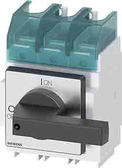 3LD2330-0TK11 Siemens 3 Pole DIN Rail Isolator Switch - 160A Maximum Current