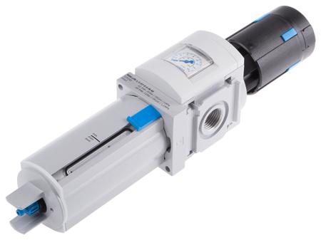 MS6-LFR-1/2-D7-EUM-AS Festo MS6-LFR Metal Filter Regulator, 40μm, G 1/2, Manual, 20 bar, 529192