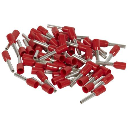 037763 Legrand,  Insulated Ferrule, 8mm Pin Length, Red
