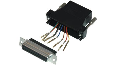 2112-0100-01 Encitech Connectors 2112 Series Steel D Sub Backshell, 9 Way