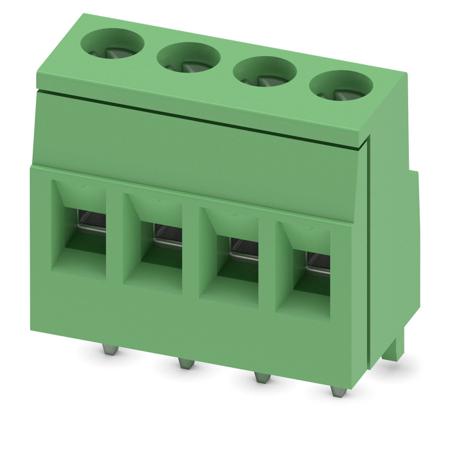 1730418 Phoenix Contact MKDS Series PCB Terminal Block, 4-Contact, 5.08mm Pitch, Through Hole Mount, 1-Row, Screw Termination