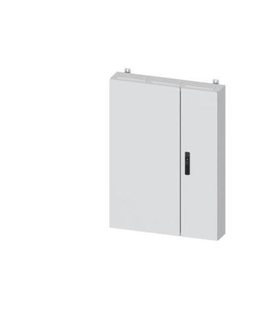 8GK1032-5KK31 Siemens Wall Mounted Cabinet Enclosure Type ALPHA 160 Series , 1100 x 800 x 140mm, Steel DIN Rail Enclosure
