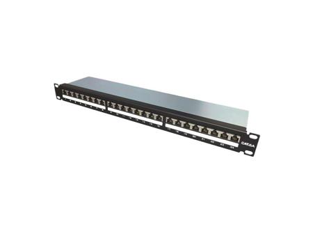 SGF24 TUK Limited SGF Series Cat6 24 Port RJ45 Patch Panel UTP 1 U Black