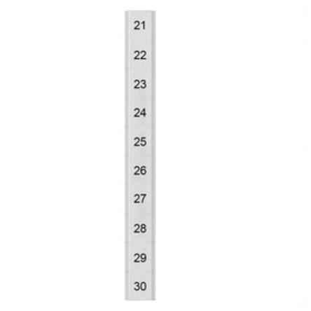 8WH8141-4AB25 Siemens, 8WH Labeling Plate for use with  for use with Terminal Blocks