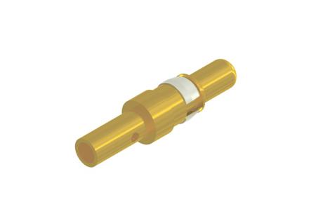 131C11029X CONEC size 3.6mm Male Crimp D-Sub Connector Power Contact, Gold over Nickel Power, 14 → 12 AWG