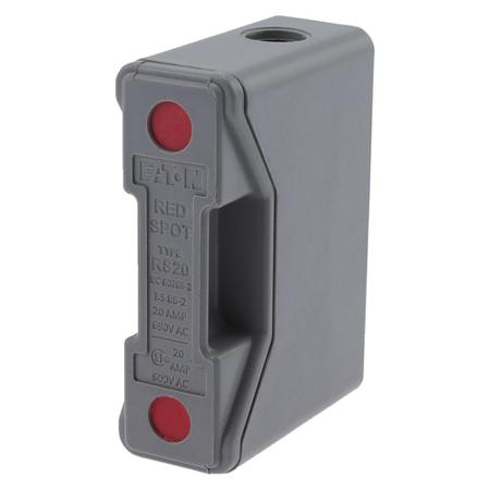 RS20HGY Eaton 20A Rail Mount Fuse Holder for A1 Fuse, 1P, 690V ac