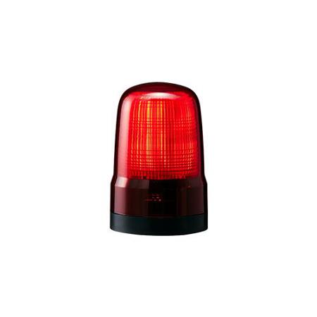 SL08-M2KTN-R Patlite SL Series Red Flashing Beacon, 100→ 240 VAC, Base Mount, LED Bulb, IP66