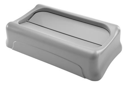 FG267360GRAY Rubbermaid Commercial Products 520mm Grey Plastic Bin Lid for FG3540 Rubbermaid Container, FG3541 Rubbermaid Container,