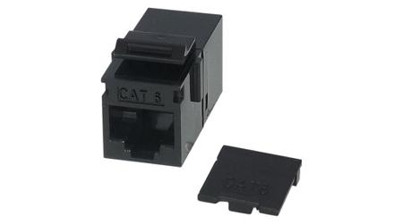 SACK4BK TUK Limited RJ45 Socket Coupler, Cat6, Unshielded