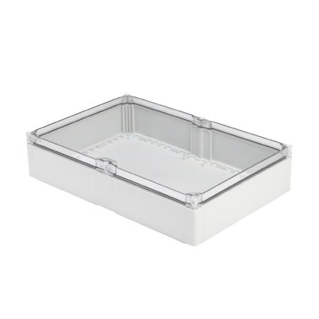 9535820000 Weidmüller FPC Series Grey Polycarbonate Enclosure, IP66, IP67, IK08, Transparent Lid, 600 x 400 x 132mm