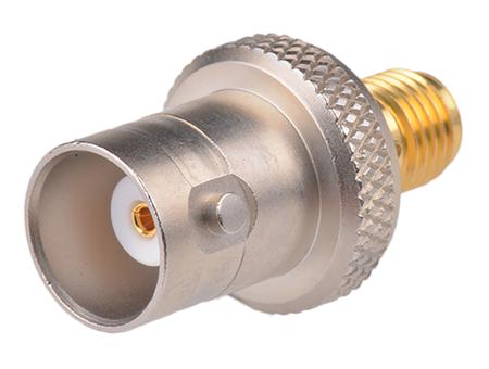 32K151-K00L5 Rosenberger Straight 50Ω RF Adapter SMA Socket to BNC Socket 10GHz