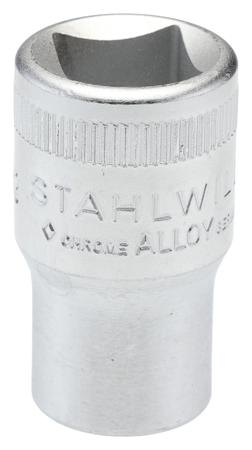 03010013 STAHLWILLE 1/2 in Drive 13mm Standard Socket, 12 point, 38 mm Overall Length
