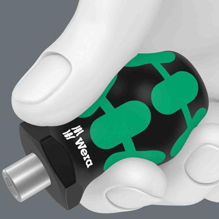 05057471001 Wera Stubby Magnetic Screwdriver 6.35 mm Tip
