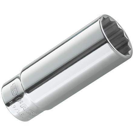R-9-32EL Facom 9/32in Socket With 1/4 in Drive , Length 22 mm