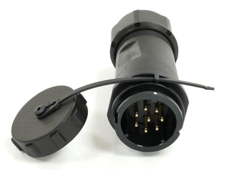 304-749 RS PRO Industrial Circular Connectors, 8 Contacts, In-line, SY21 Connector, Socket, Male, IP67