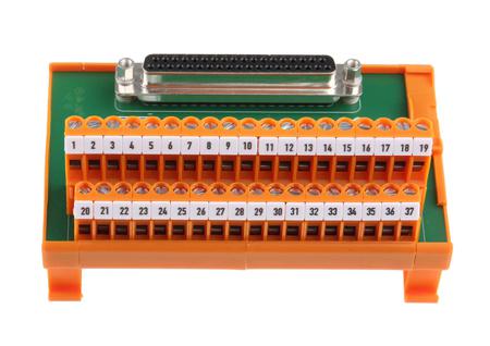 403-415 D-sub Interface Module, DIN Rail Mount, Female, 37 Pole, 50 V, 1A, 110mm