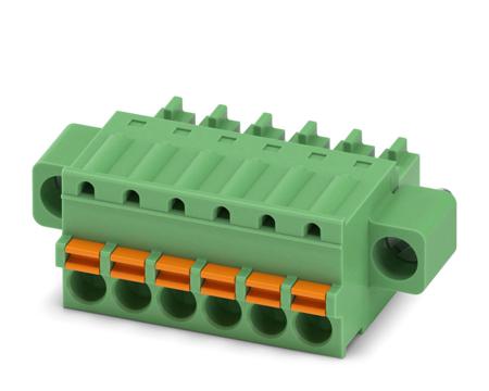 1851274 Phoenix Contact, 3.81mm Pitch, FK-MCP 1.5/ 6-STF-3.81, 6 Way, , Pluggable Terminal Block, Plug, Cable Mount, Spring