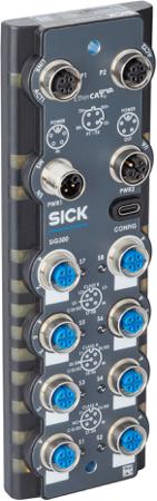 SIG300-0A06AA100 SICK SIG300 Series I/O module, M12, 5 way, 6 port