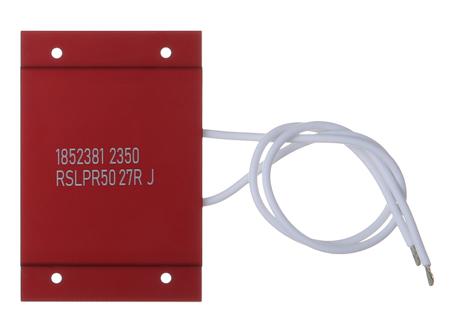185-2381 Resistor low profile aluminium 50W 27R