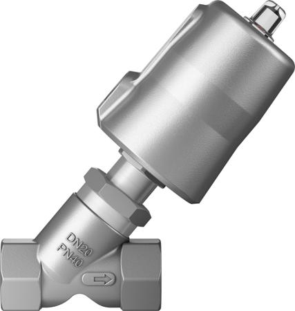 VZXF-L-M22C-M-B-G34-180-M1-V4B2T-50-20 Festo Angle Seat Pneumatic Operated Process Valve