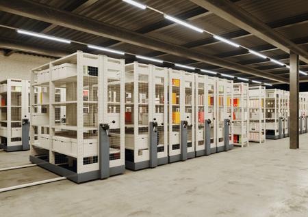 4058075424227 LEDVANCE 23 W LED Batten Light, 240 V Damp Proof Compact, 1 Lamp, 1.29 m Long, IP66