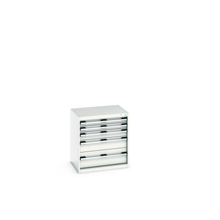 40011042.16V Bott 5 Cabinet, Steel, 700mm x 650mm x 525mm, Light Grey