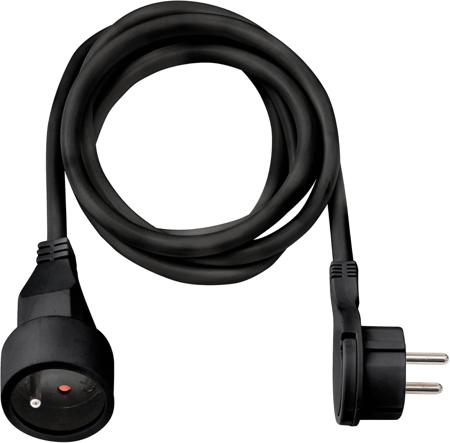 1161821013 brennenstuhl 3m 1 Socket Type E - French Extension Lead Enclosed Satellite Reel, 230 V, IP20